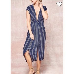 Promesa Stripe Knot Dress